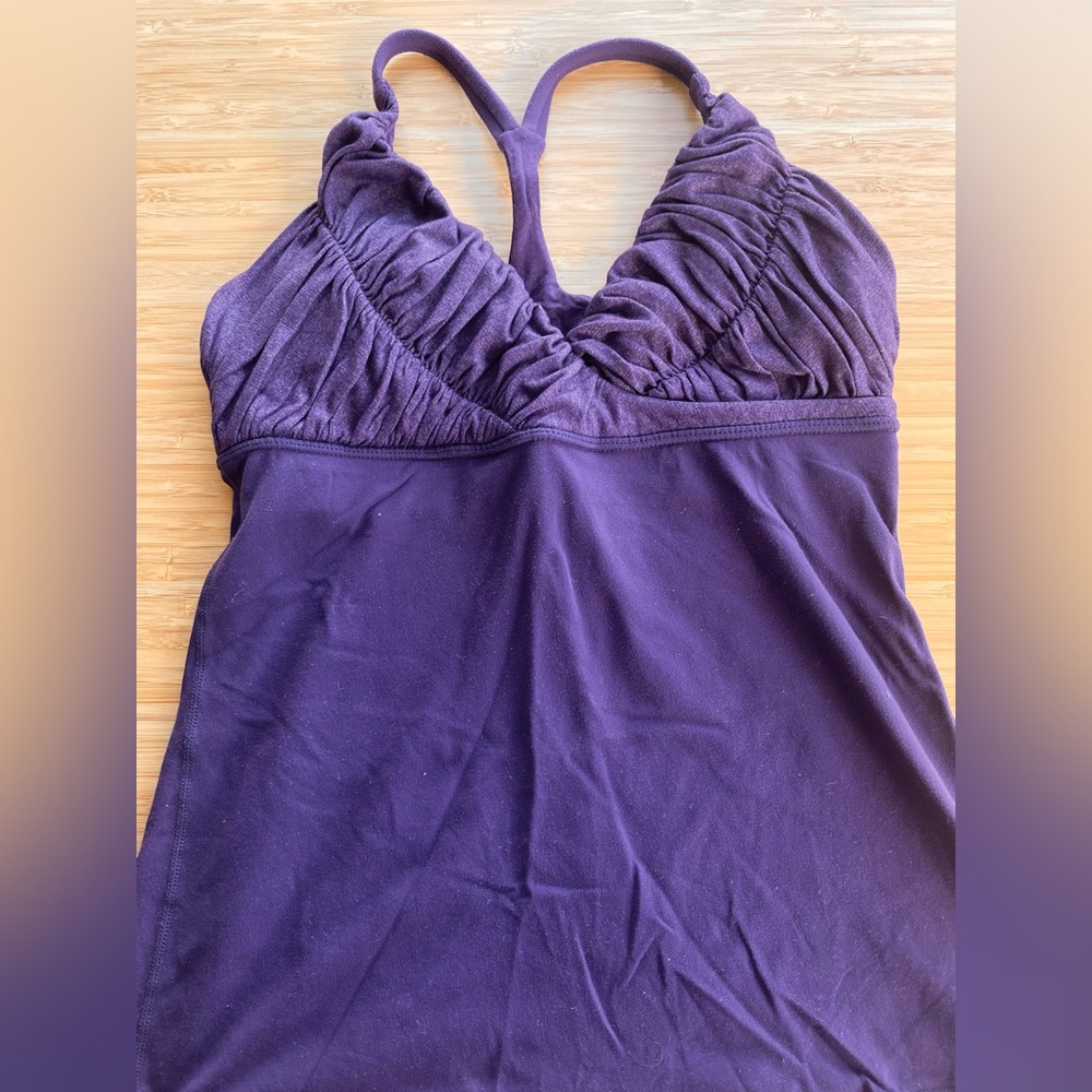 Lululemon yoga tank - Plum 6